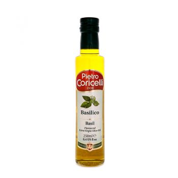 Olivový olej bazalka extra panenský olivový olej