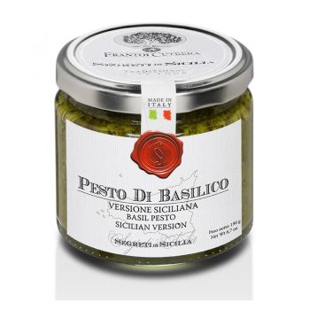 Pesto bazalkové sicílske s čerstvou bazalkou